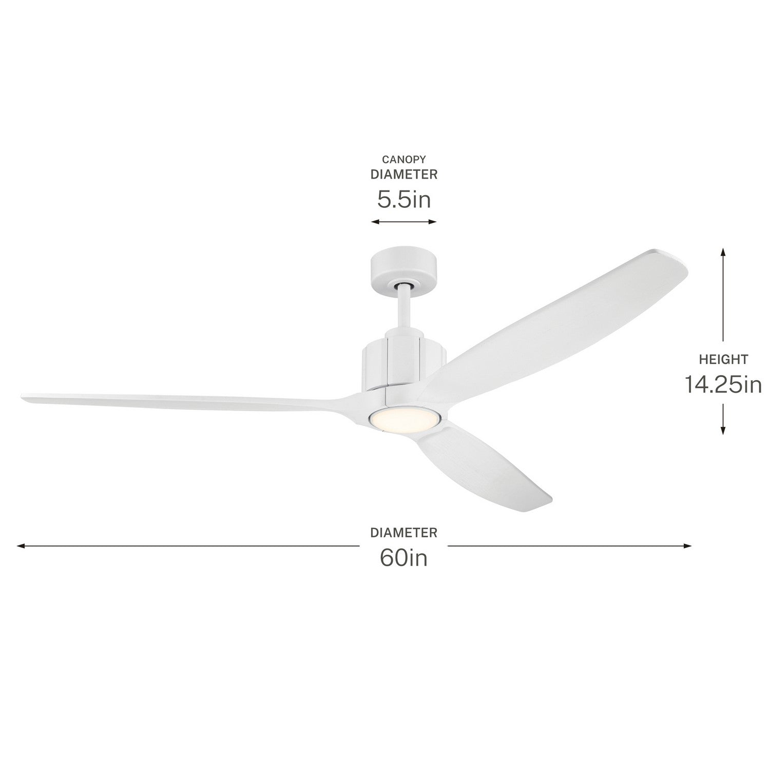 Ventilateur de plafond 60 po | Calyx