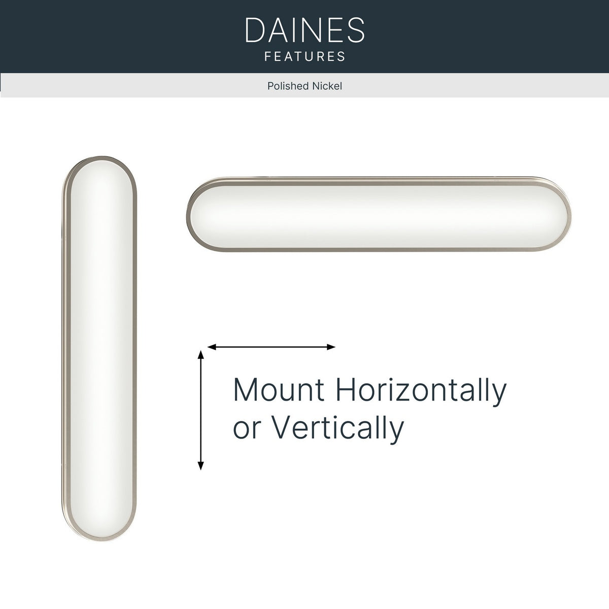Barre de salle de bain DEL | Daines