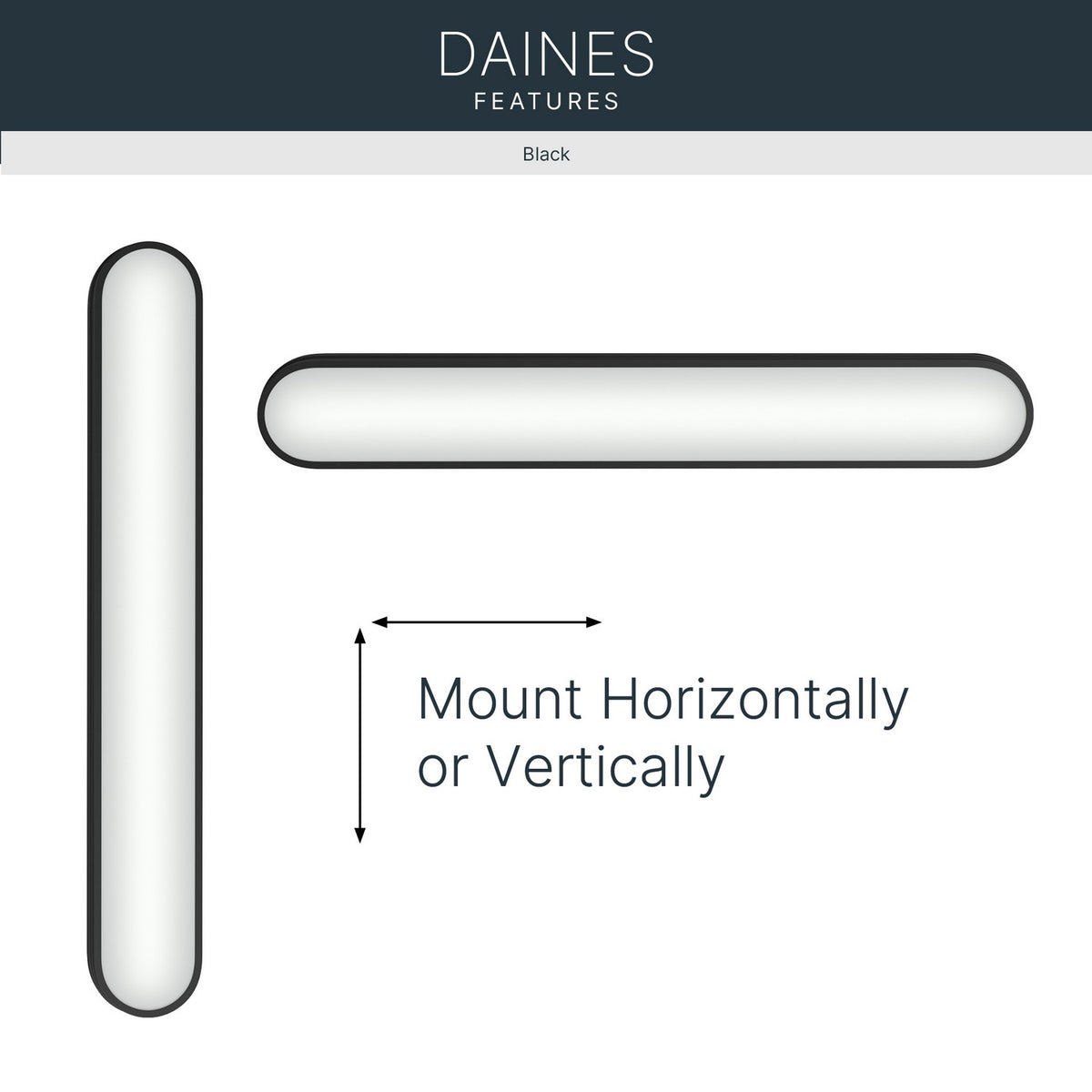 Barre de salle de bain DEL | Daines
