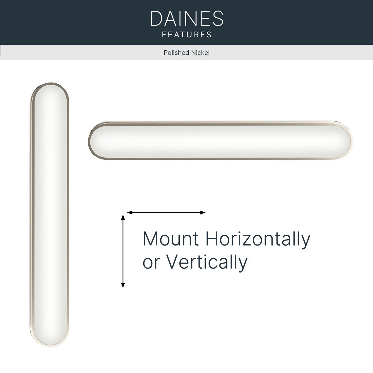 Barre de salle de bain DEL | Daines