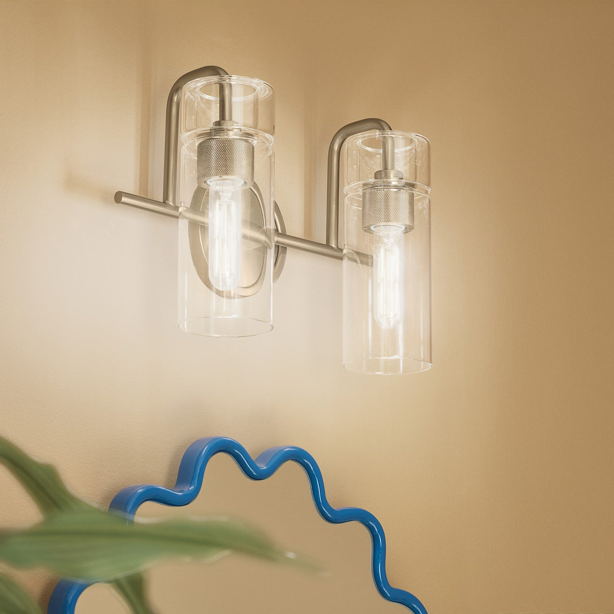 Applique de salle de bain 2 lumières | Niccol