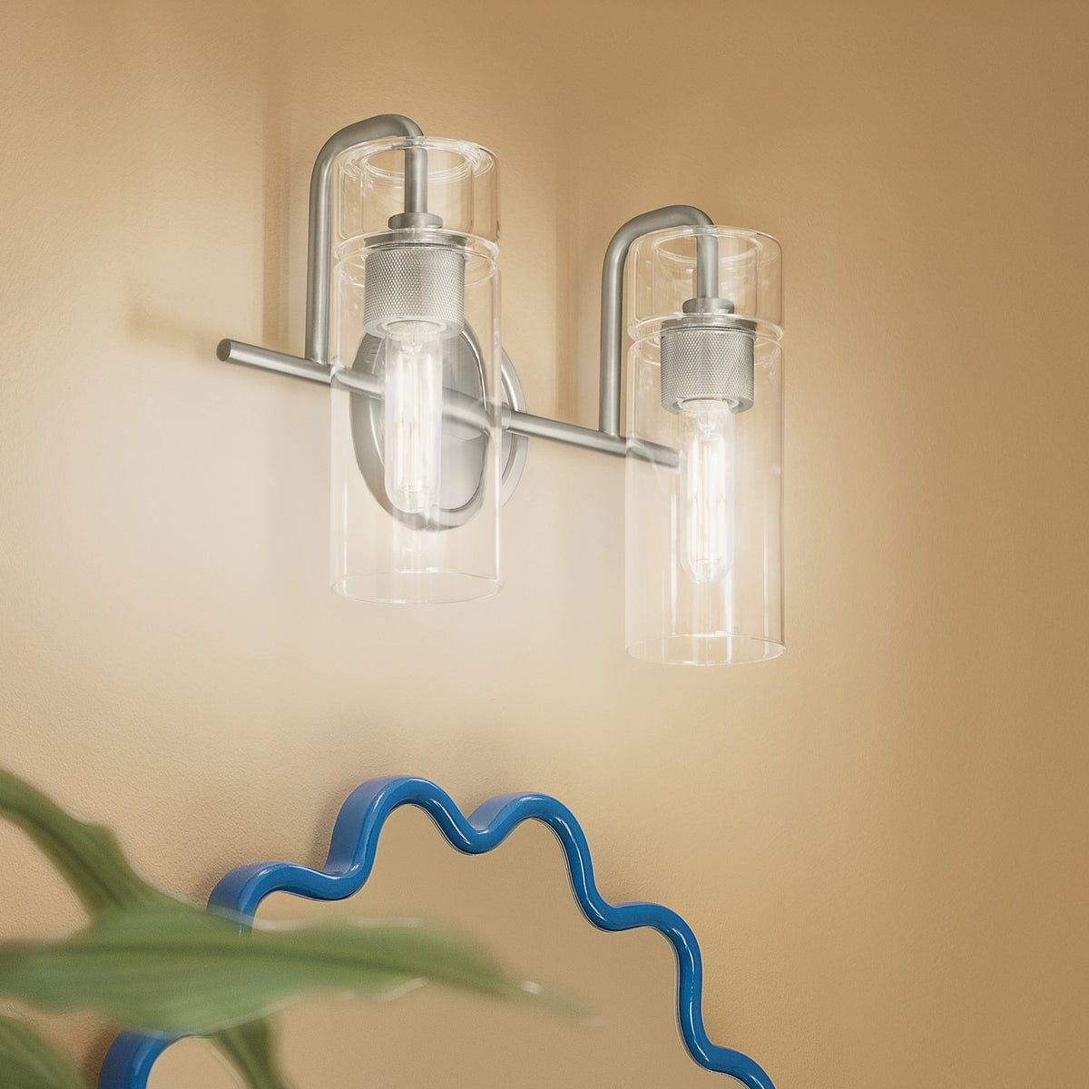 Applique de salle de bain 2 lumières | Niccol