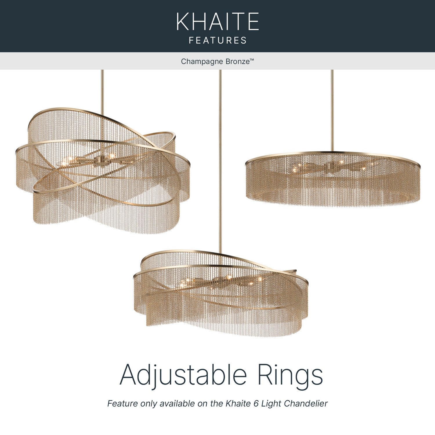 Lustre 6 lumières | Khaite