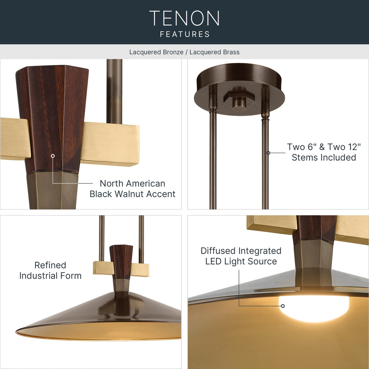 Suspension DEL | Tenon
