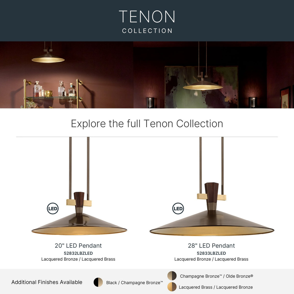 Suspension DEL | Tenon