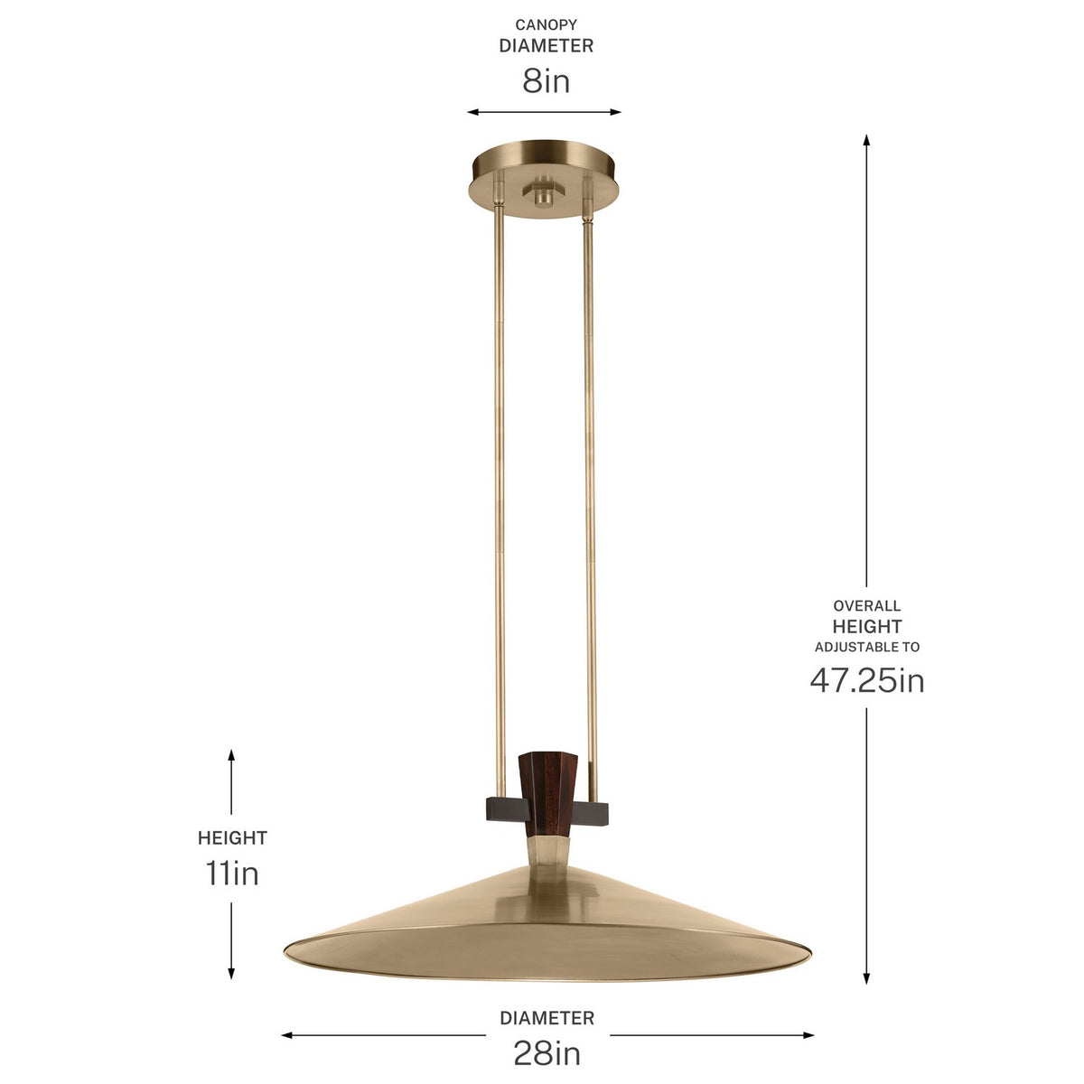 Suspension DEL | Tenon