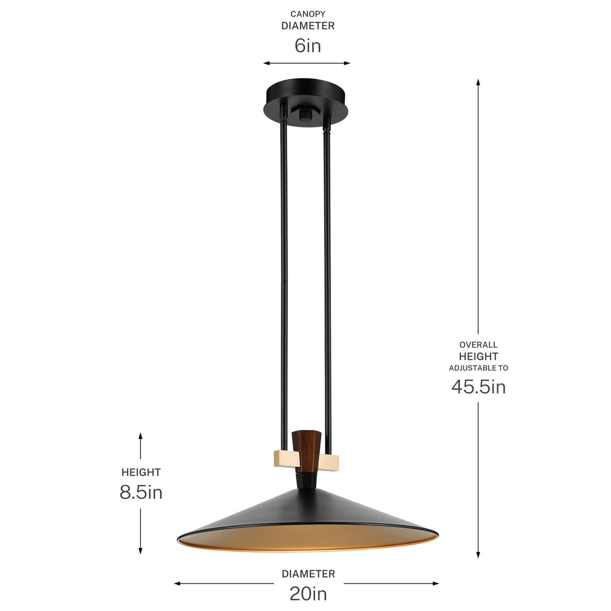 Suspension DEL | Tenon