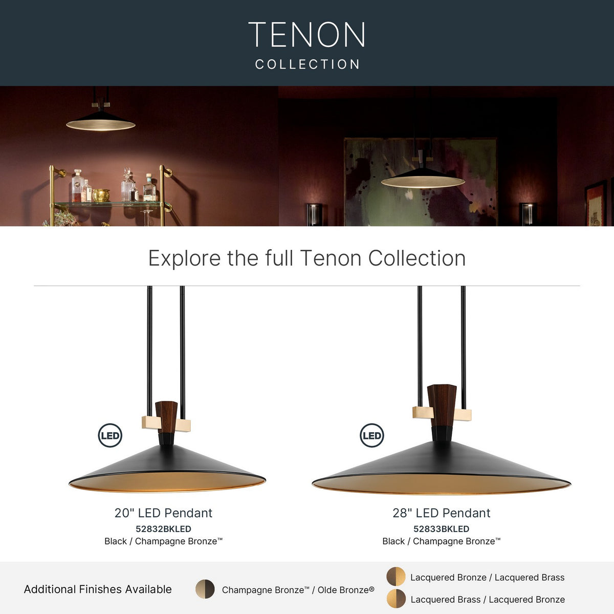 Suspension DEL | Tenon