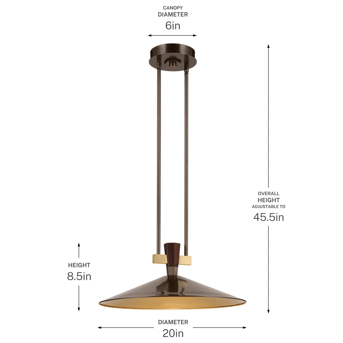 Suspension DEL | Tenon
