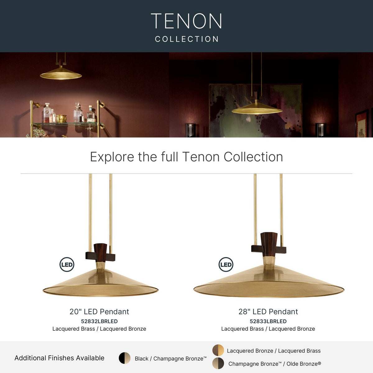 Suspension DEL | Tenon