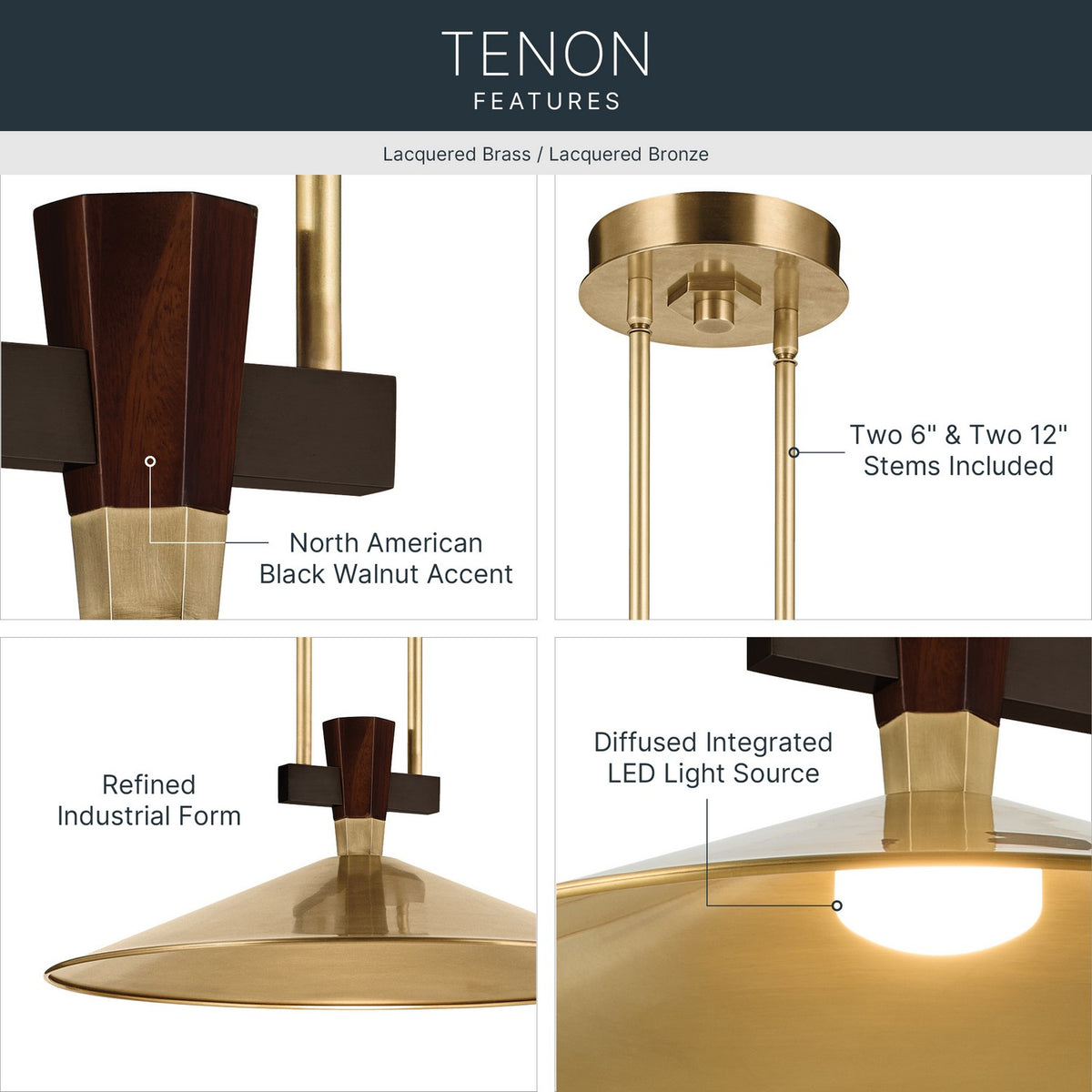 Suspension DEL | Tenon