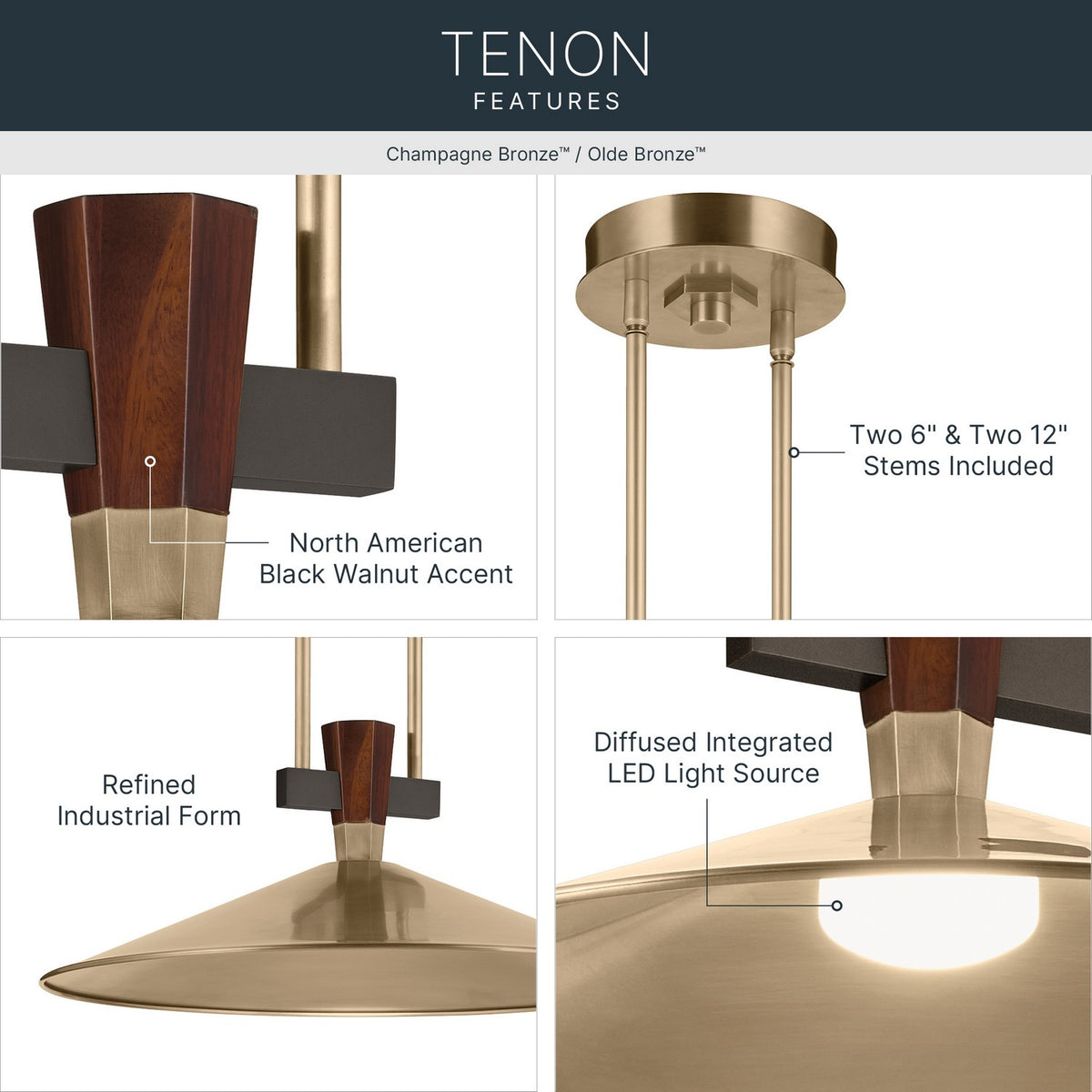 Suspension DEL | Tenon