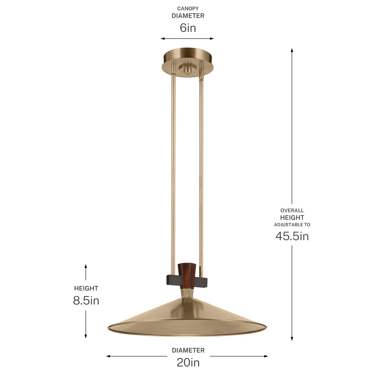 Suspension DEL | Tenon