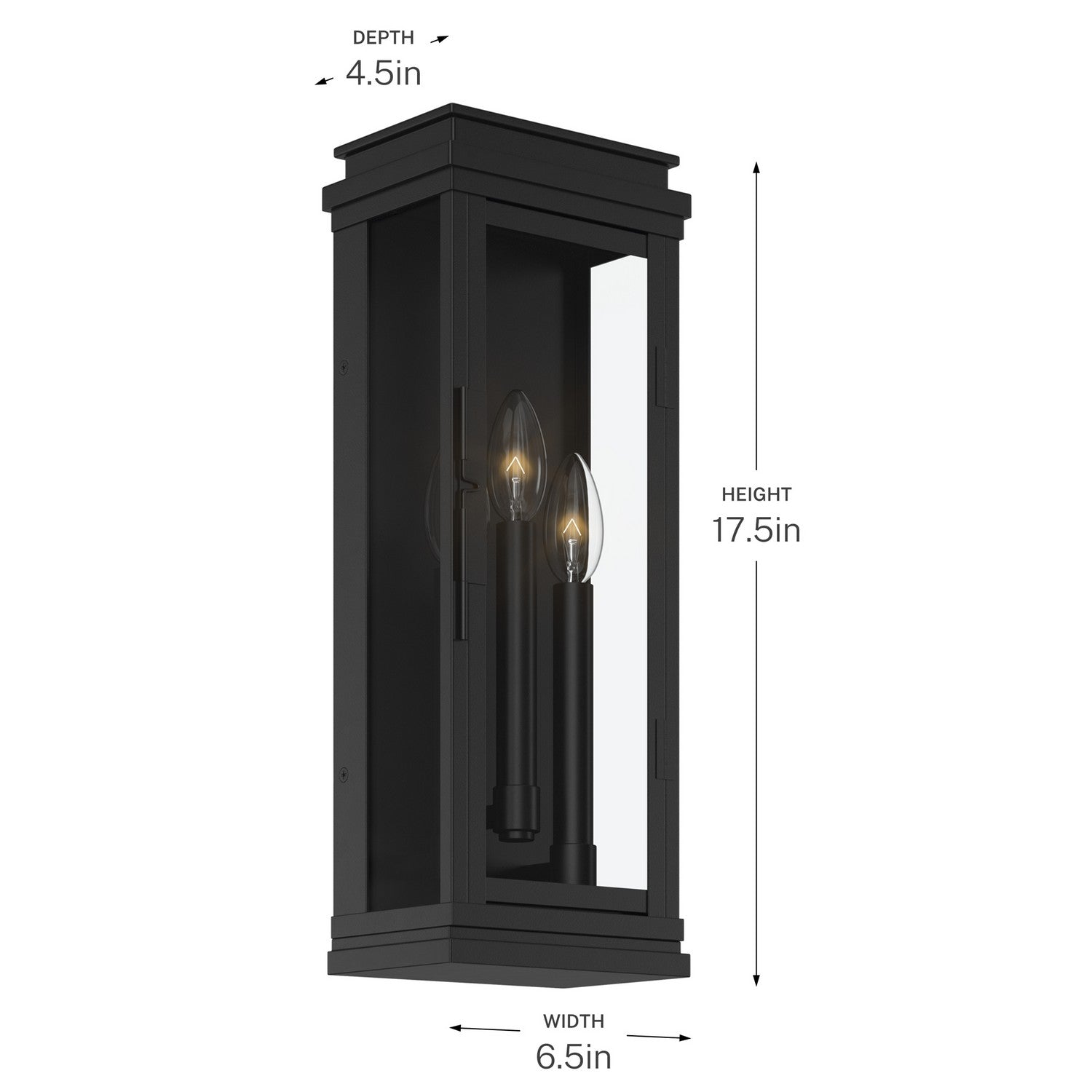 Applique murale extérieure 3 lumières | Lundon