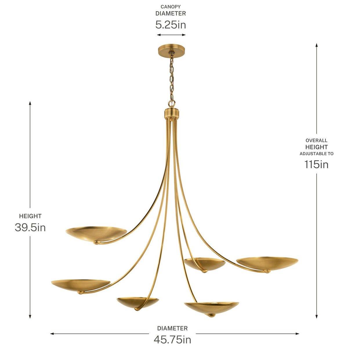 Lustre 6 lumières | Palmela