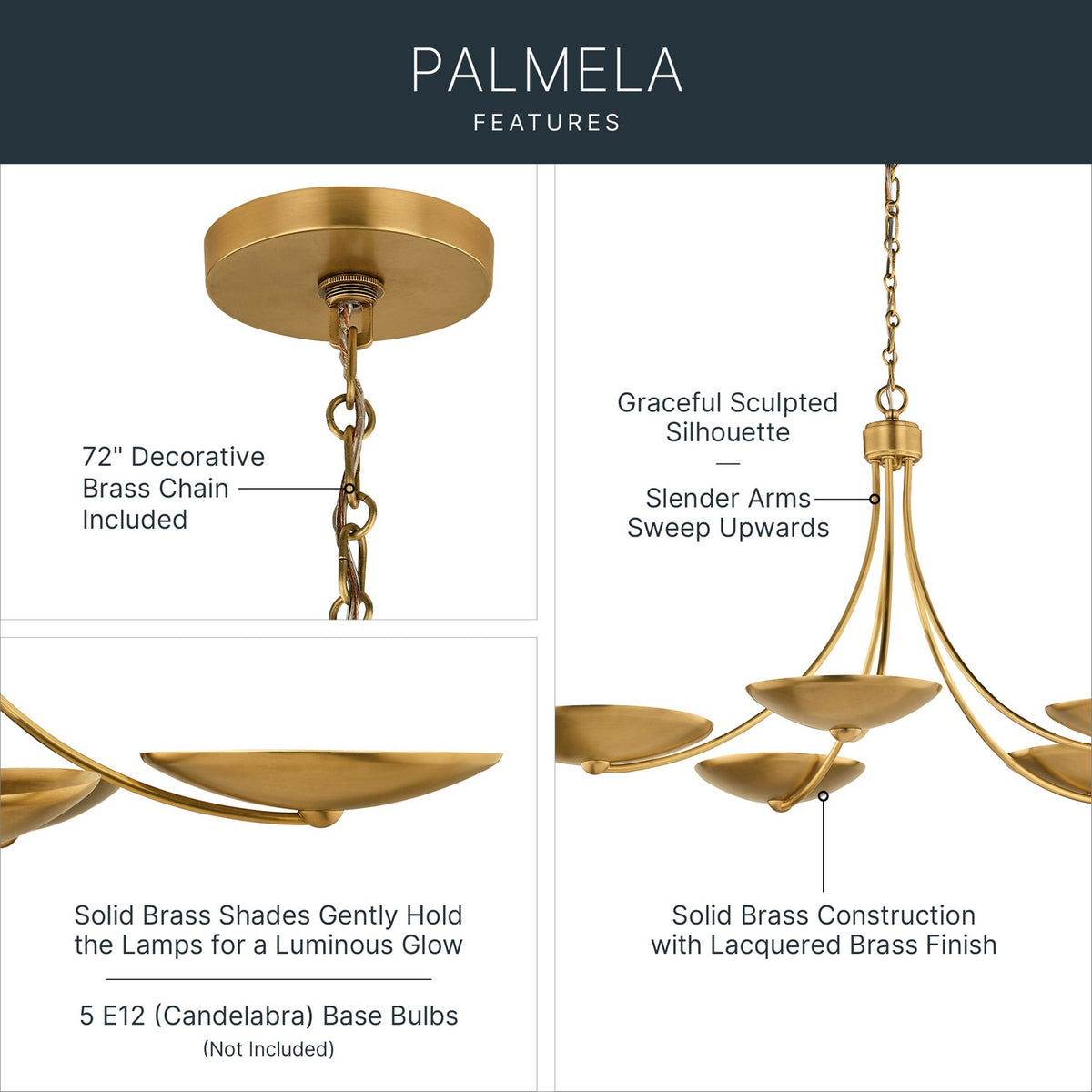 Lustre 5 lumières | Palmela