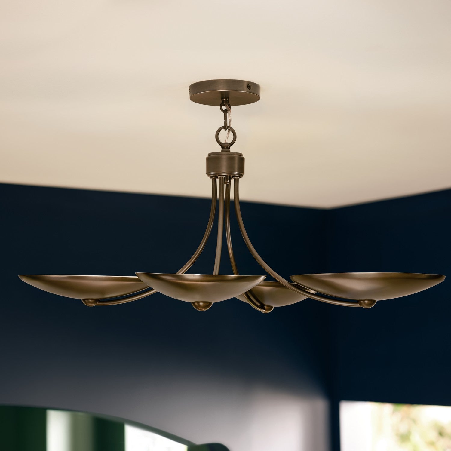 Lustre ou semi-plafonnier 4 lumières | Palmela