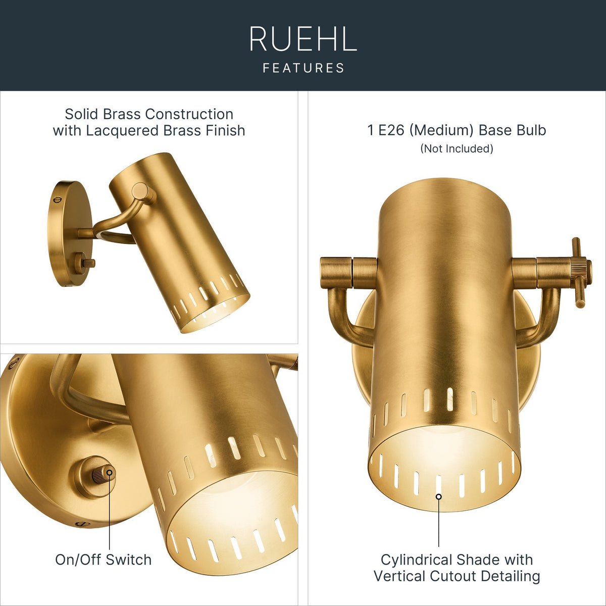 Applique murale DEL | Ruehl