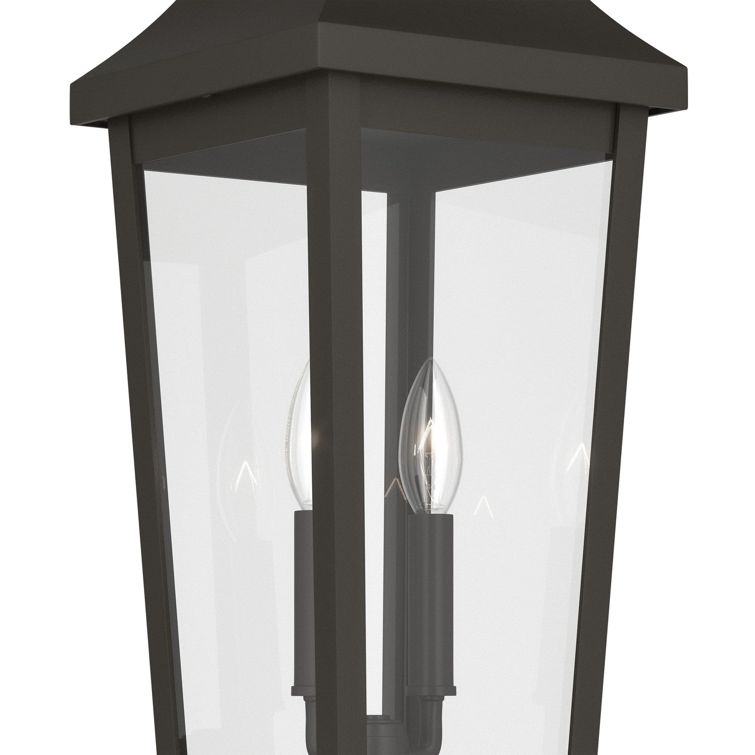Lanterne sur poteau extérieure 2 lumières | Cleary