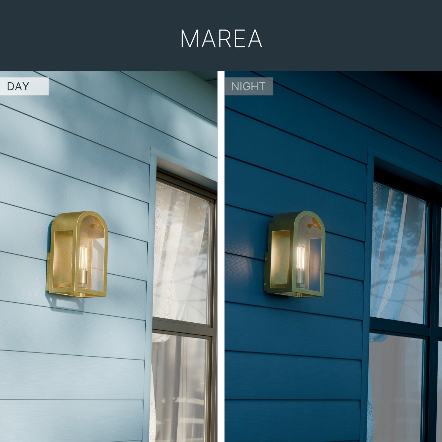 Applique murale extérieure 1 lumière | Marea