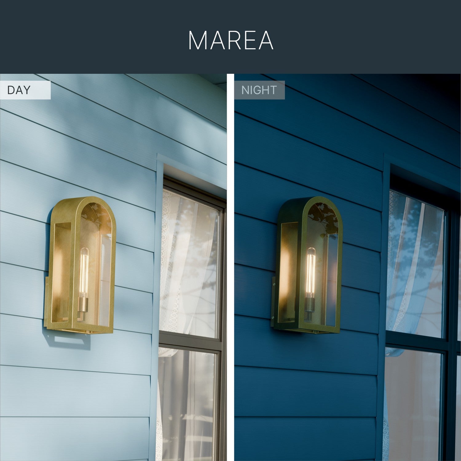 Applique murale extérieure 1 lumière | Marea