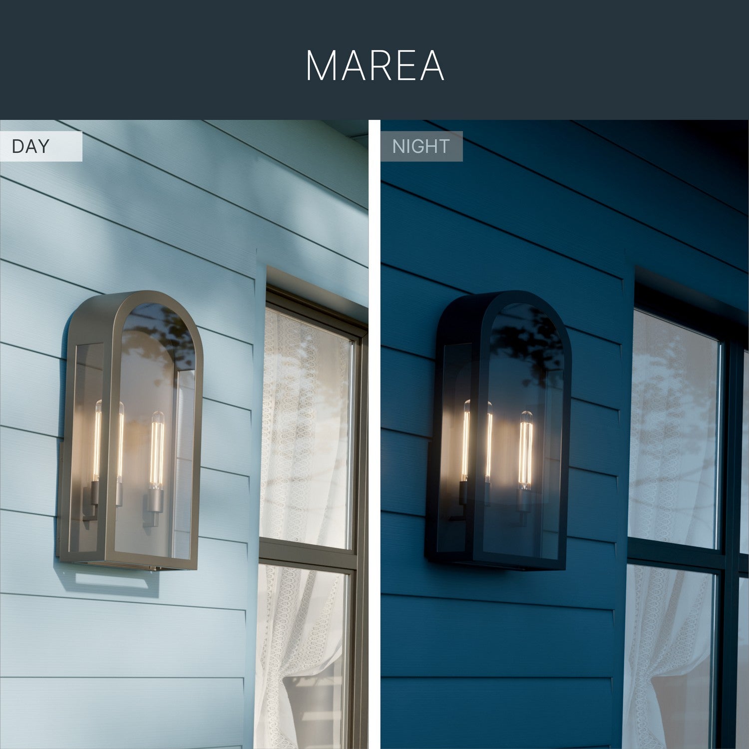 Applique murale extérieure 2 lumières | Marea