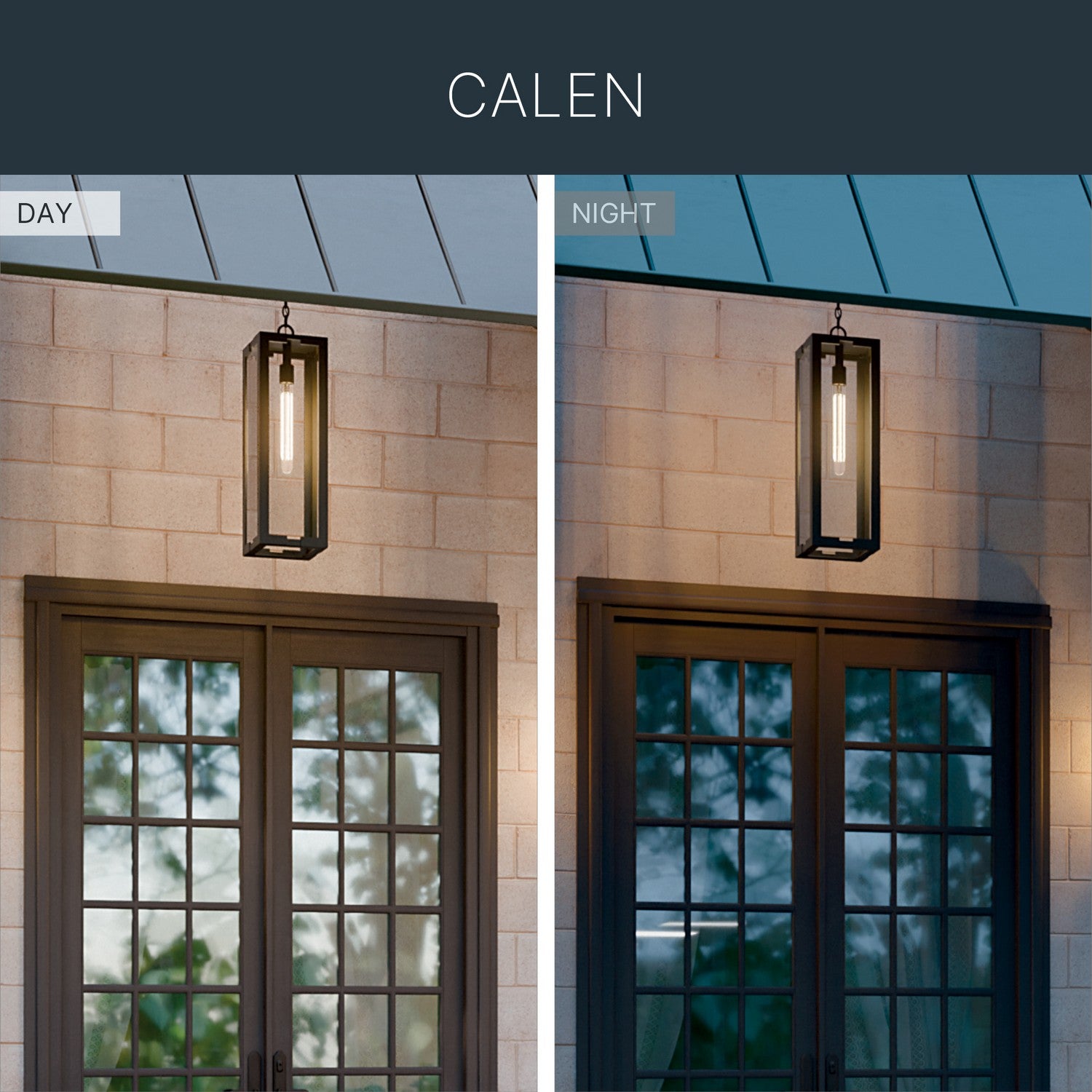 Suspension extérieure 1 lumière | Calen