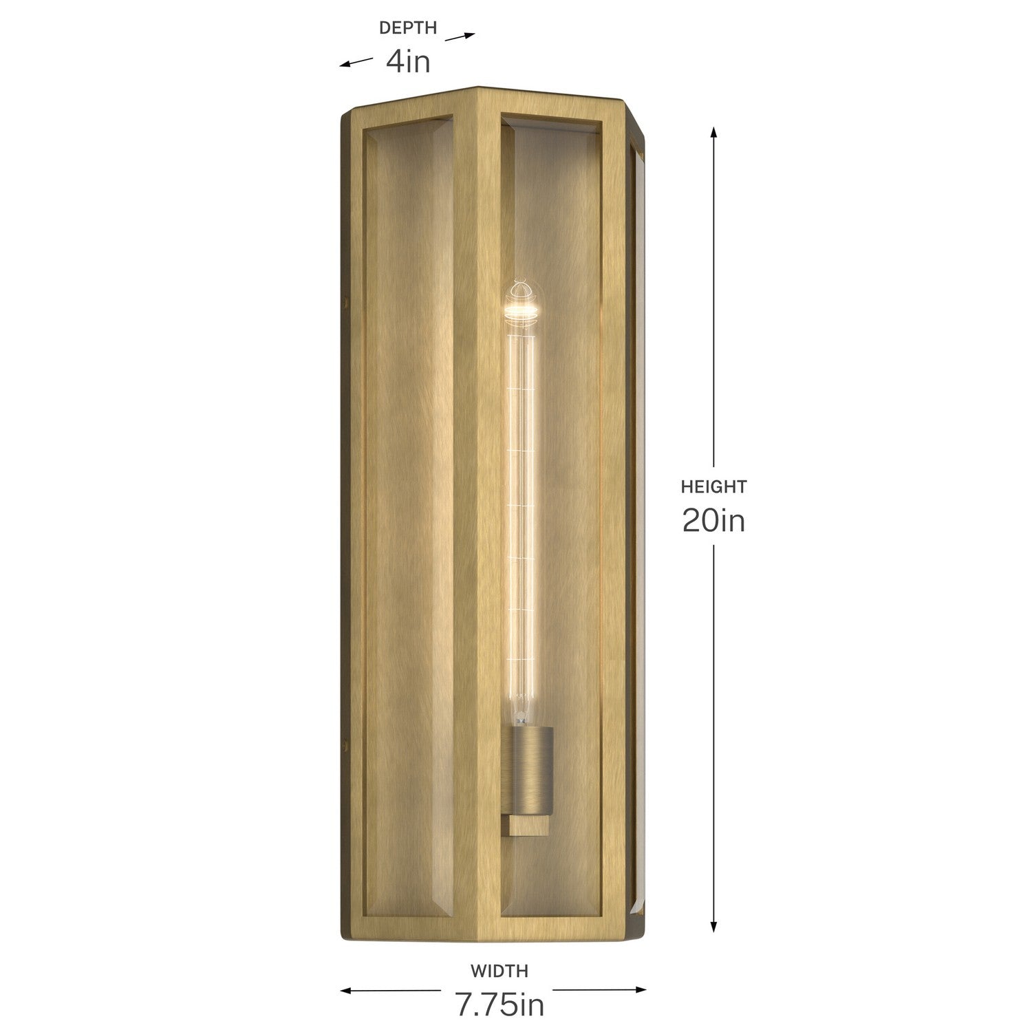 Applique murale extérieure 1 lumière | Berens