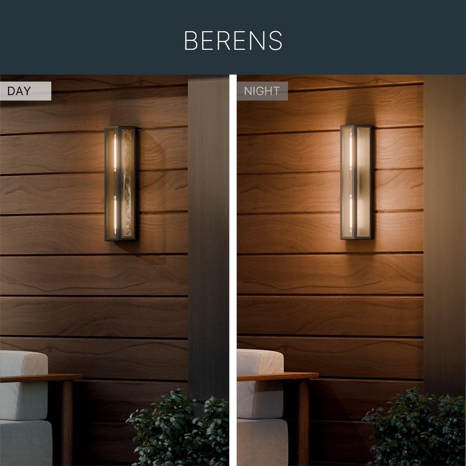 Applique murale extérieure 2 lumières | Berens