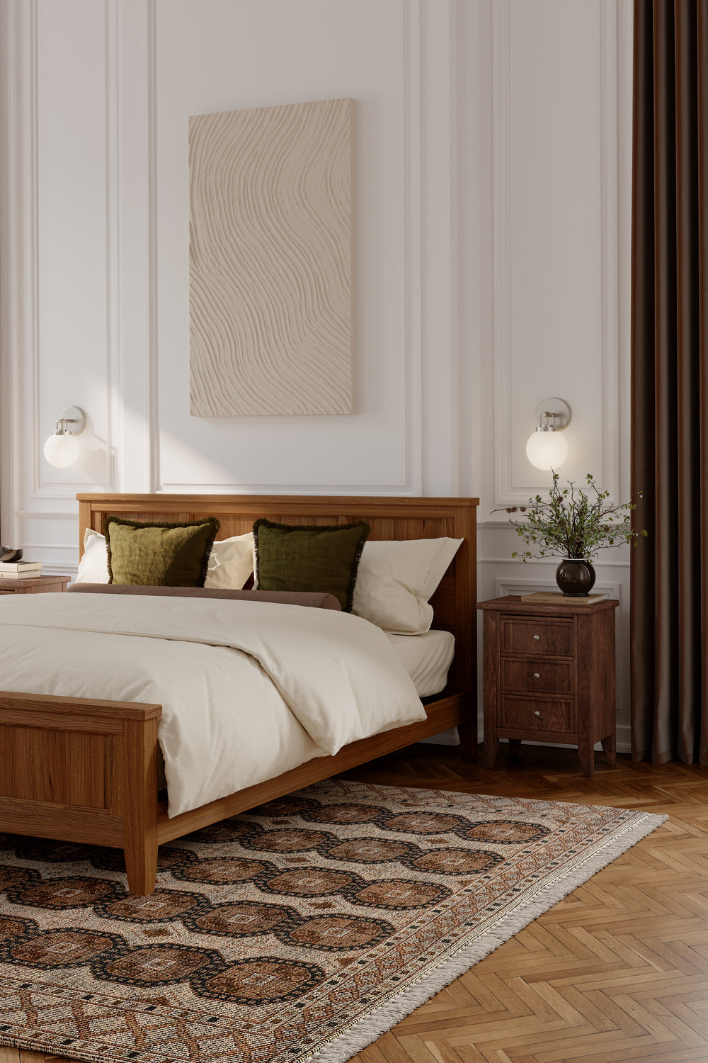 Applique de salle de bain 1 lumière | Ortesa