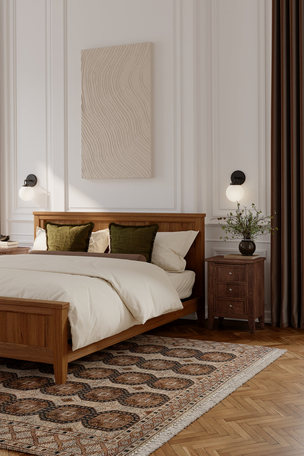 Applique de salle de bain 1 lumière | Ortesa