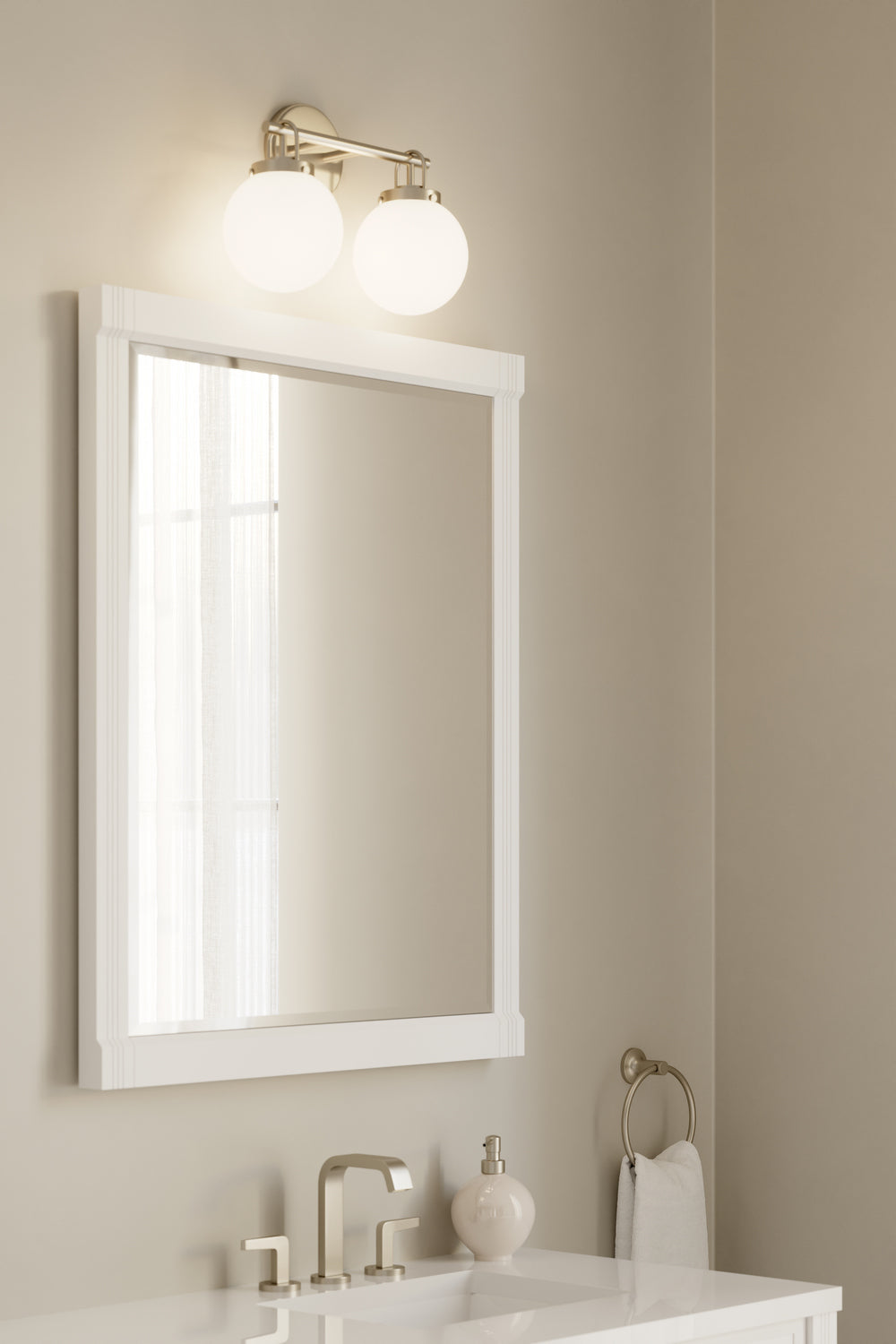 Applique de vanité 2 lumières | Ortesa