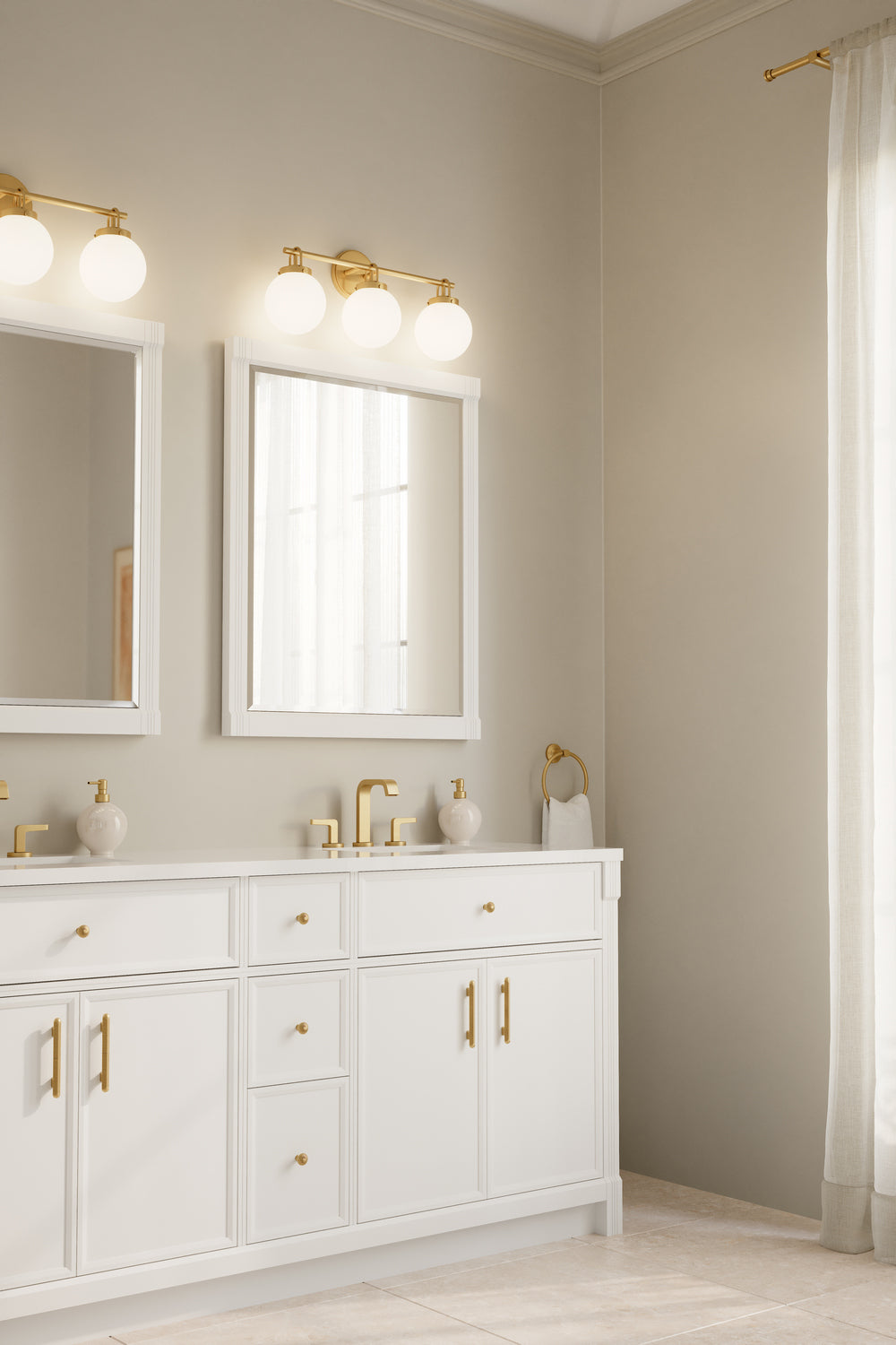 Applique de vanité 3 lumières | Ortesa