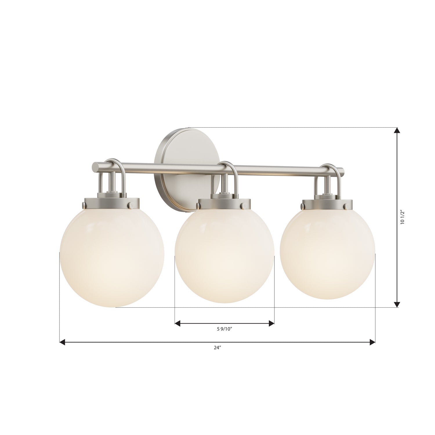 Applique de vanité 3 lumières | Ortesa
