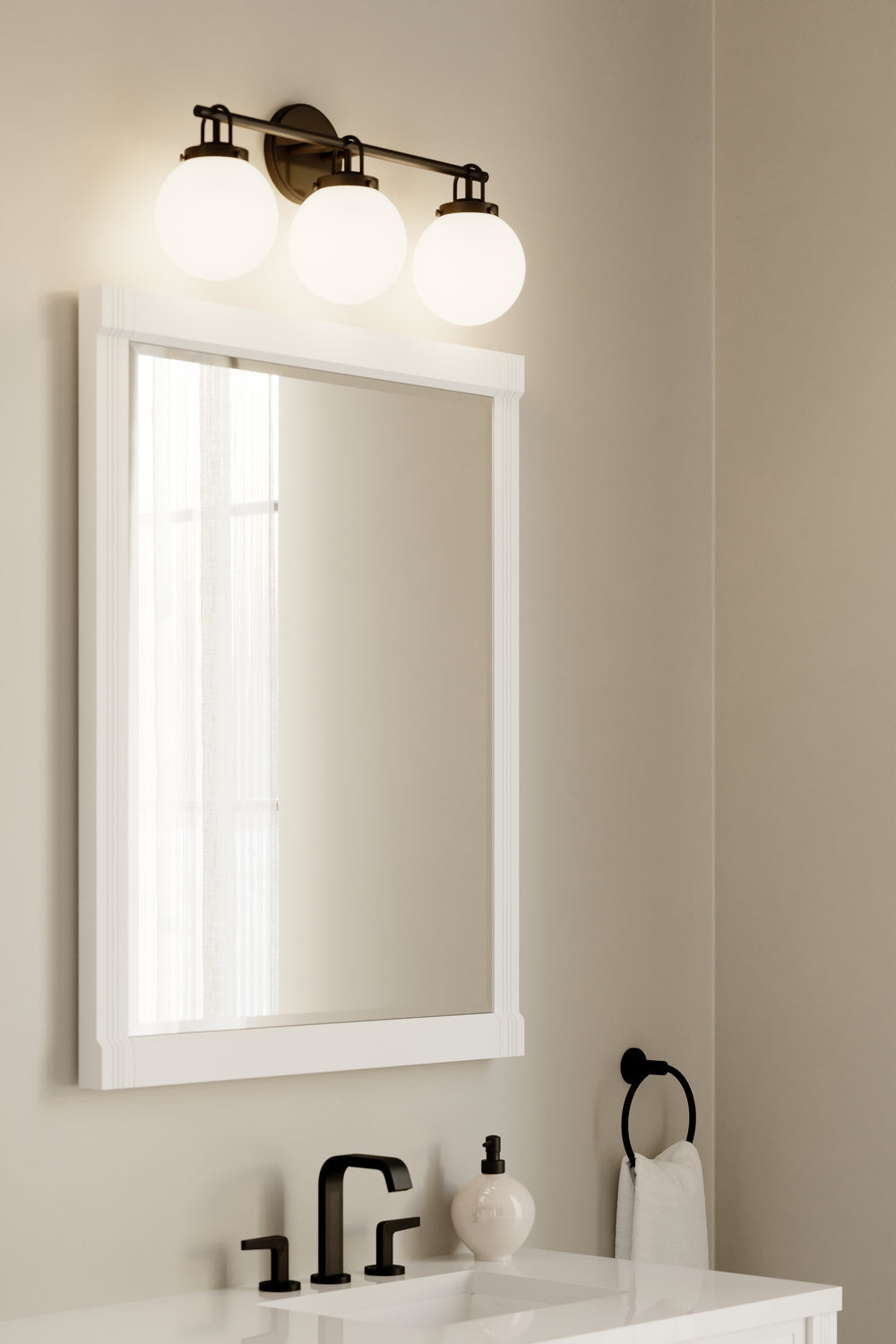 Applique de vanité 3 lumières | Ortesa