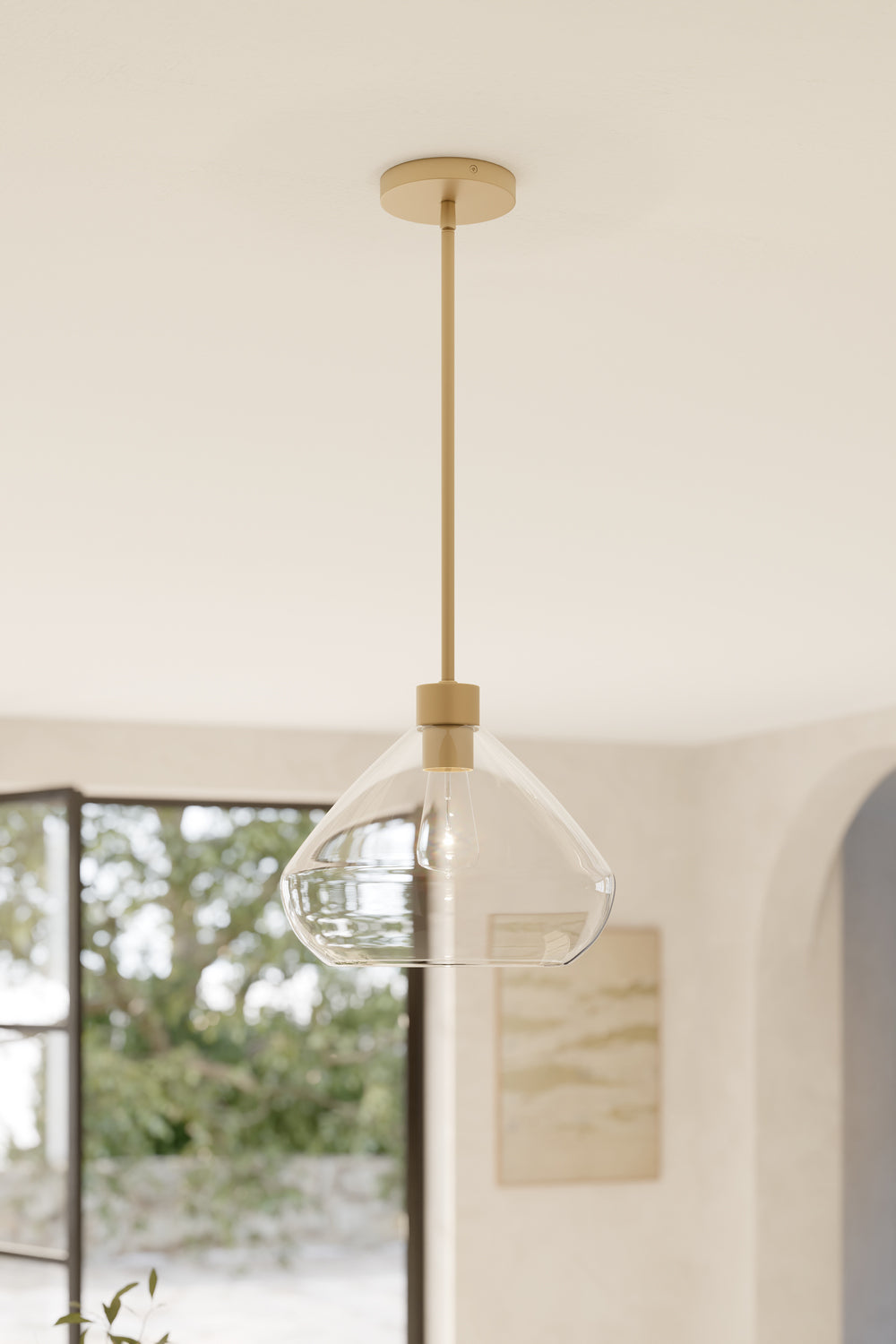 Suspension 1 lumière | Elaris