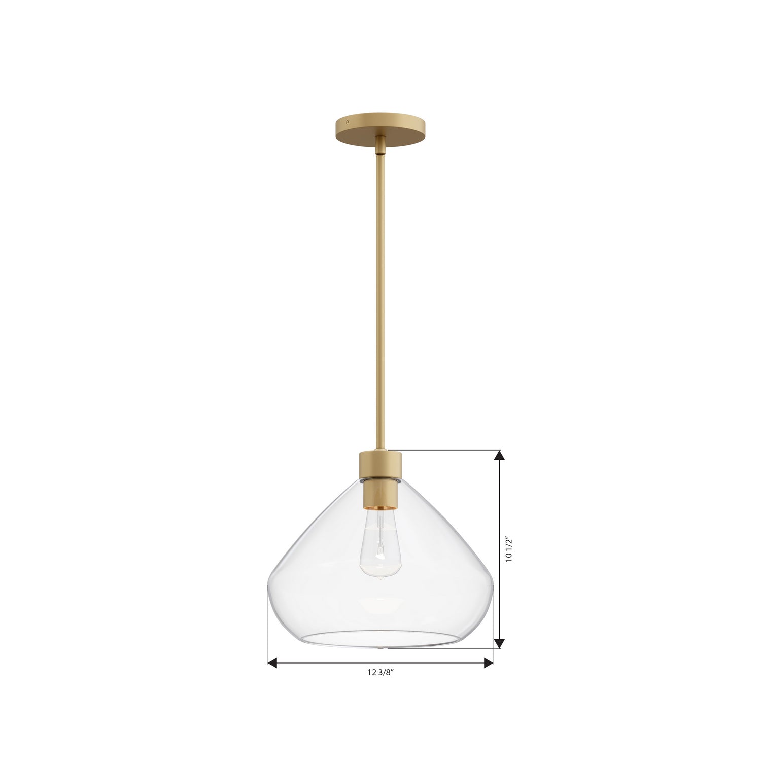 Suspension 1 lumière | Elaris