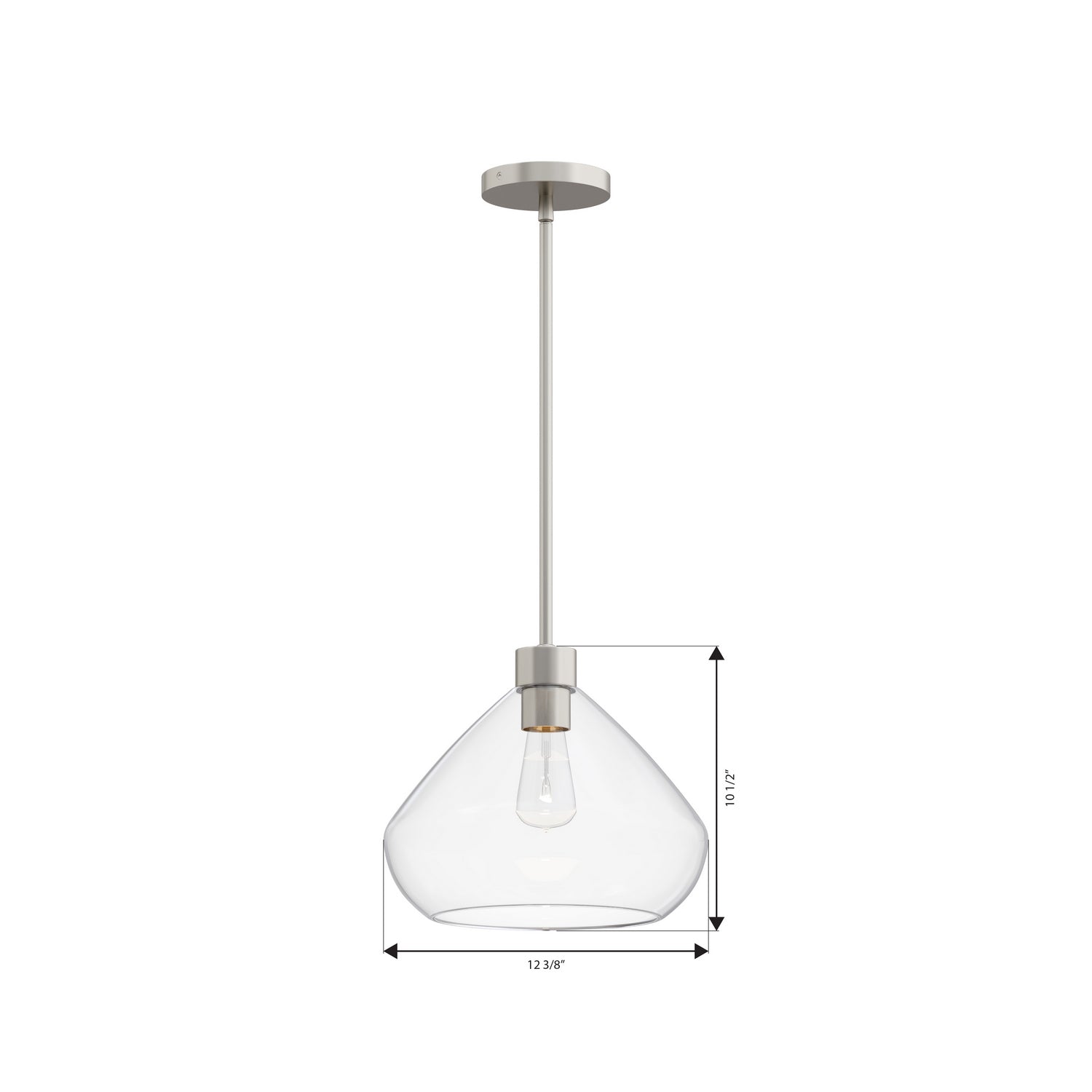 Suspension 1 lumière | Elaris