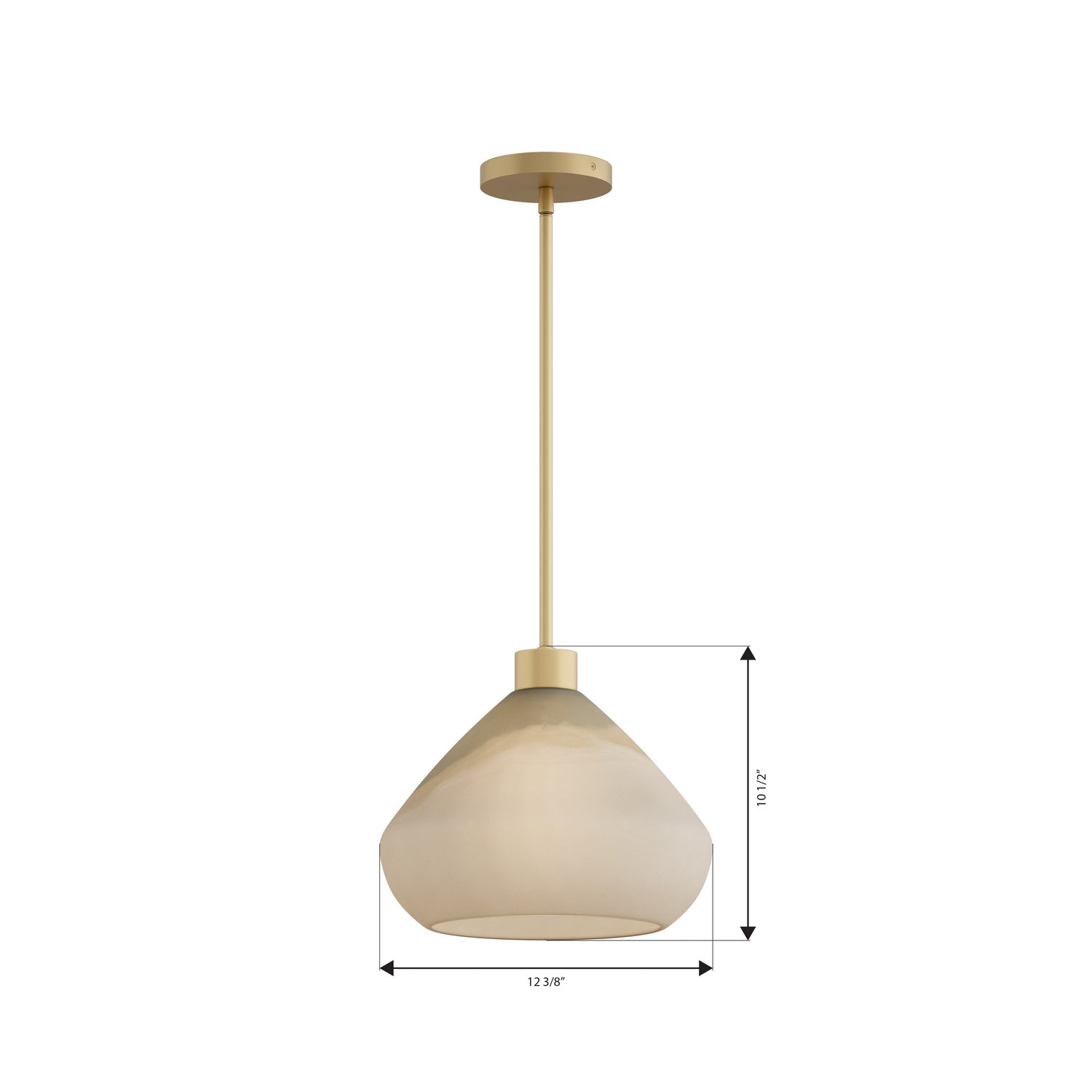 Suspension 1 lumière | Elaris