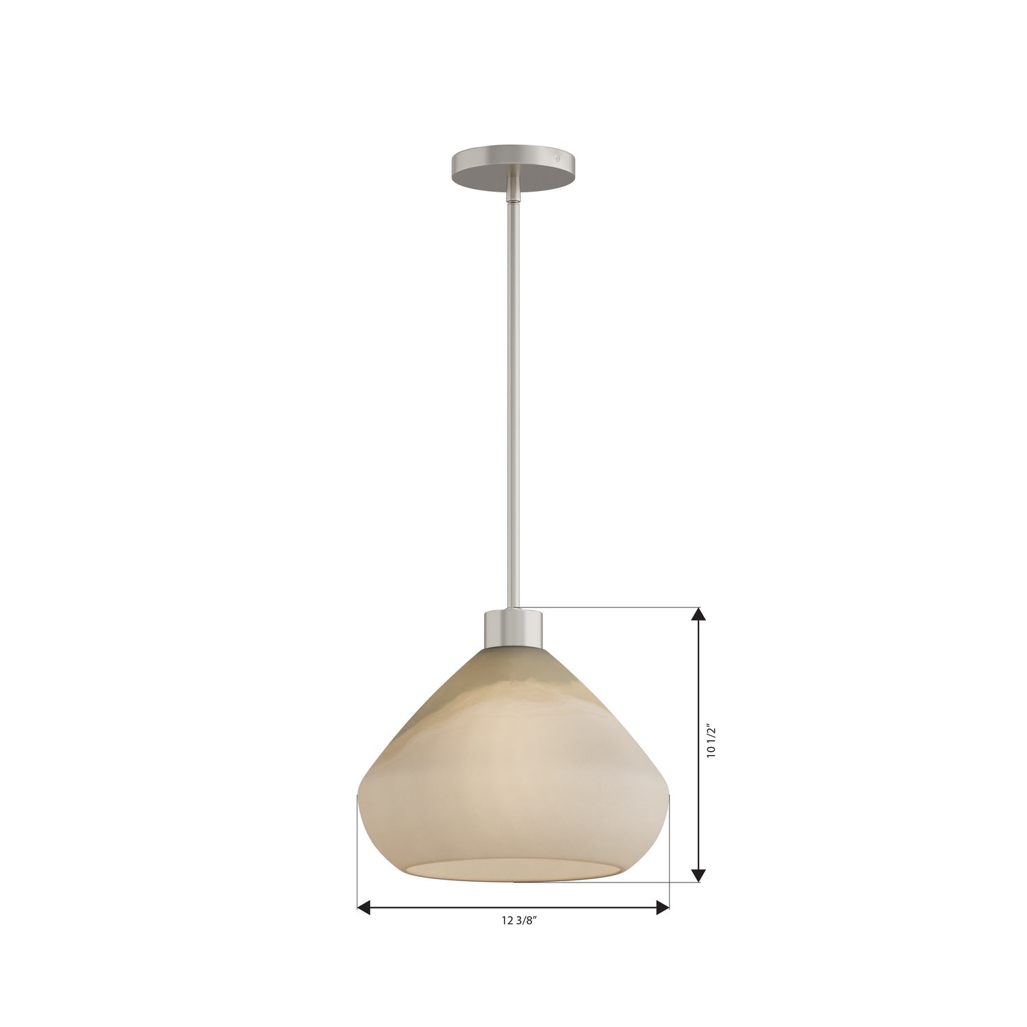 Suspension 1 lumière | Elaris