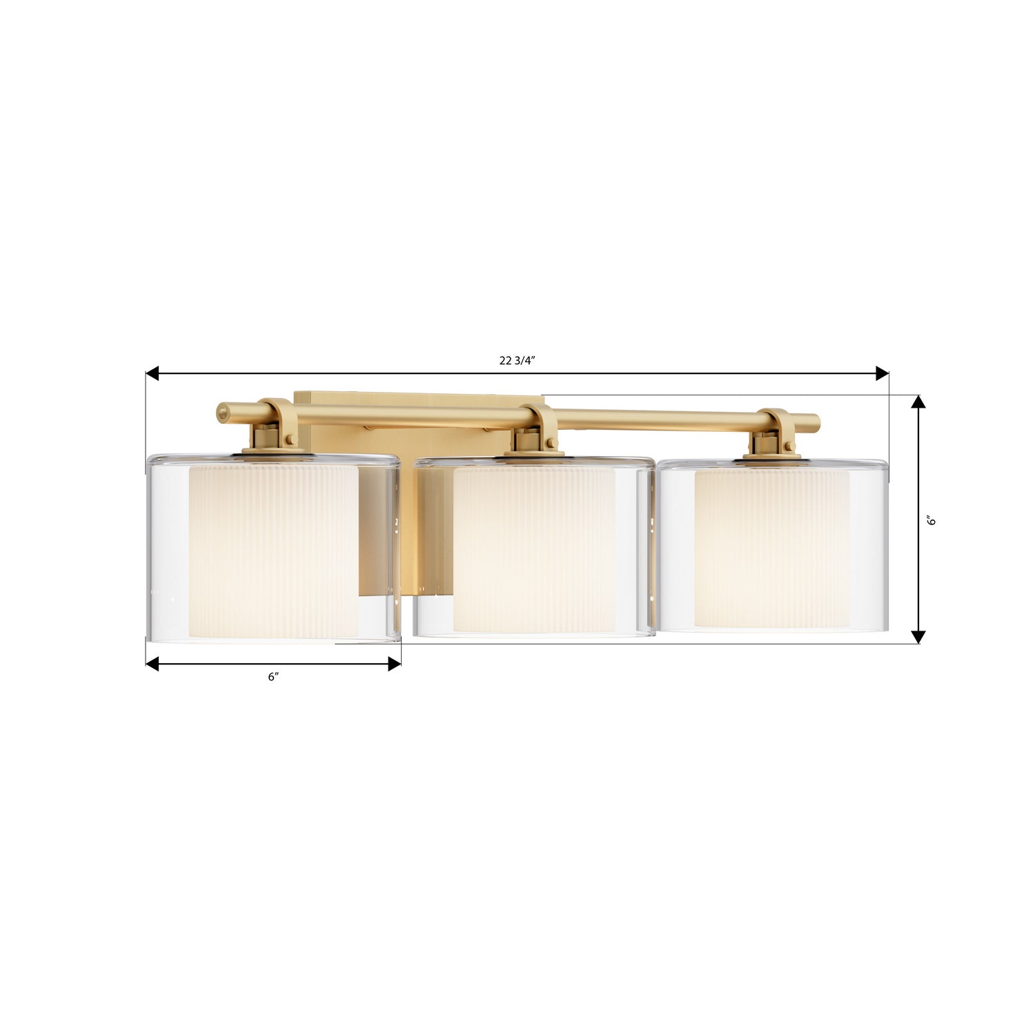 Applique de vanité 3 lumières | Seville