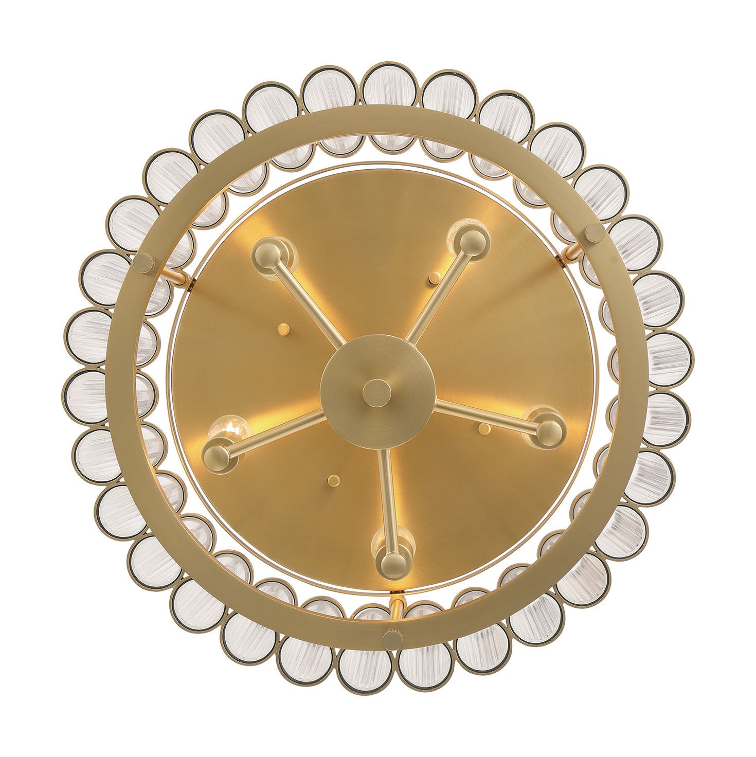 Plafonnier 5 lumières | Glasbury