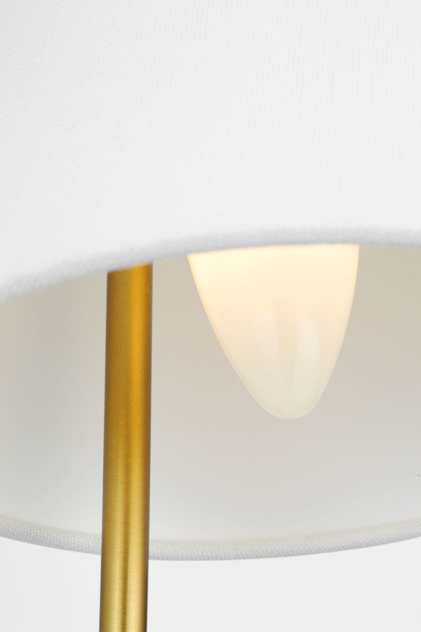 Applique murale 1 lumière | Burnished Brass | Marina
