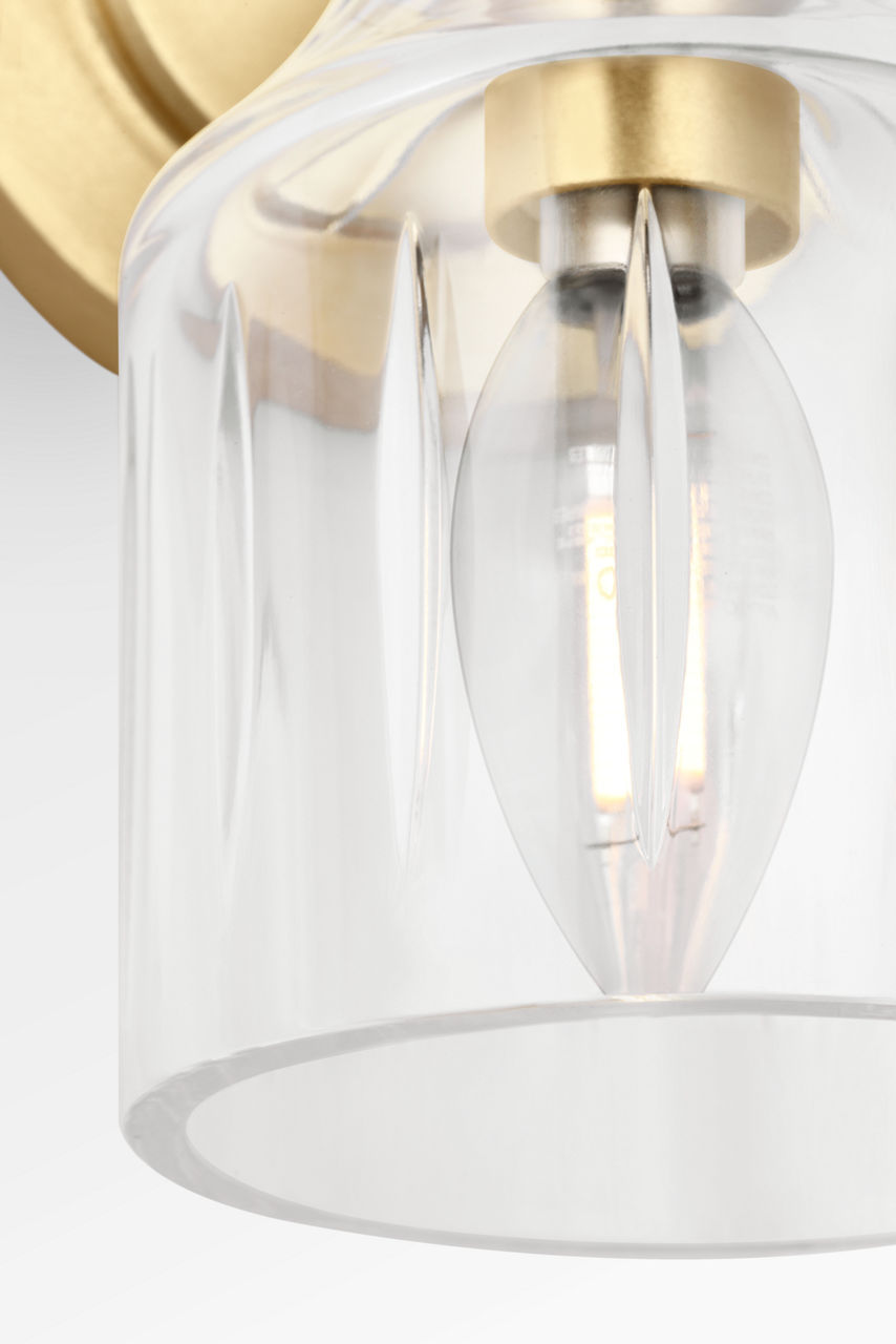 Applique de salle de bain 1 lumière | Gild | Augusta