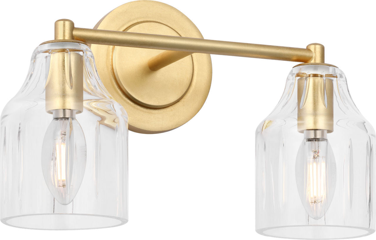 Applique de salle de bain 2 lumières | Gild | Augusta
