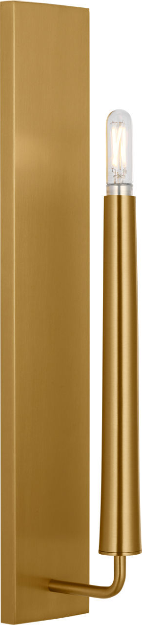 Applique murale 1 lumière | Burnished Brass | Lois