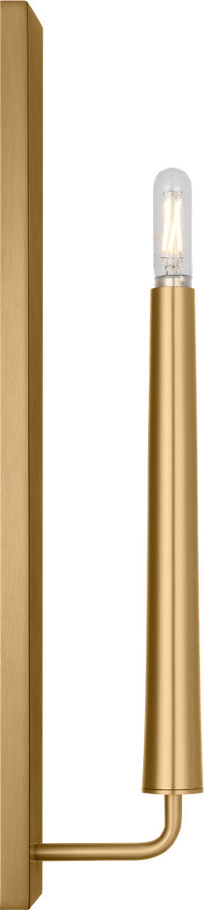 Applique murale 1 lumière | Burnished Brass | Lois