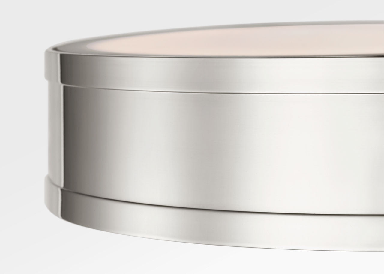Semi-plafonnier DEL | Polished Nickel | Dupont