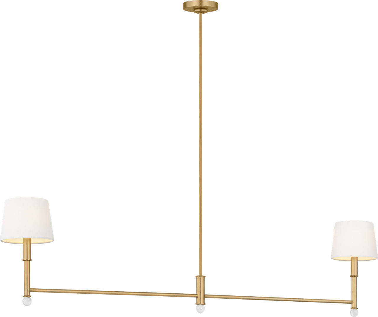 Lustre linéaire 2 lumières | Gild | Greard