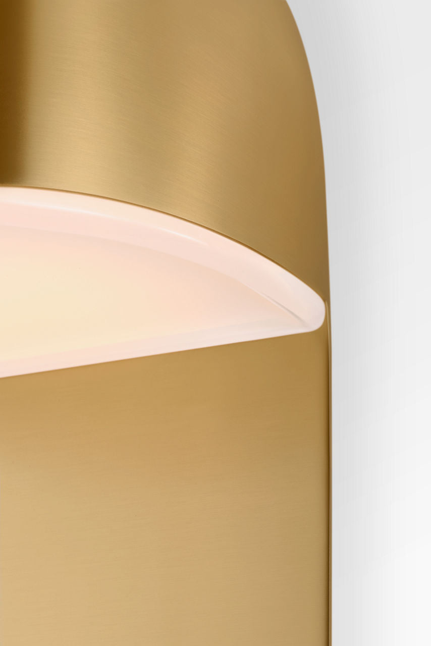 Applique murale DEL | Burnished Brass | Axel